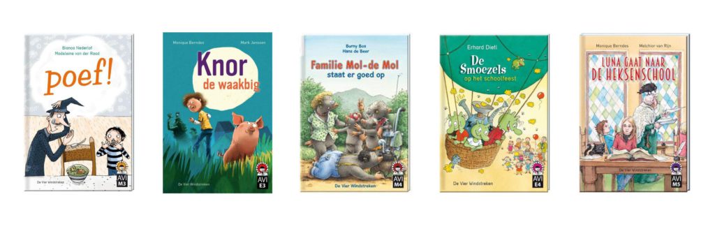 AVI BOEKEN Vier Windstreken- Kidshoekje.nl