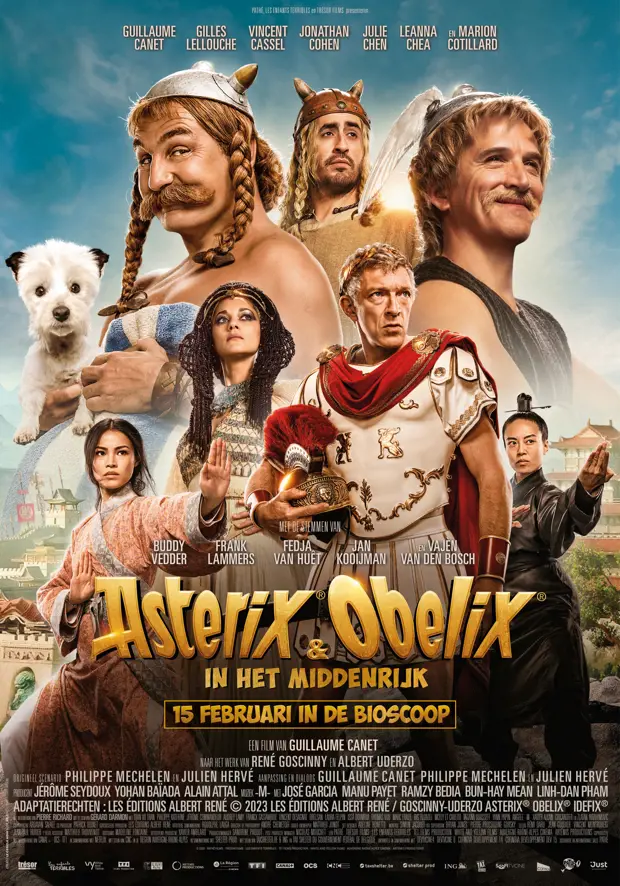 Filmtip Asterix en Obelix in het Middenrijk poster