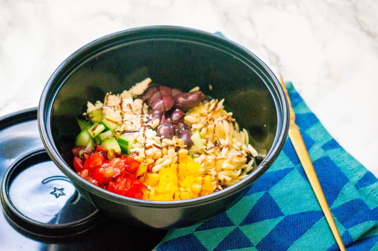 Griekse Orzo Balsamico Salade