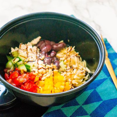 Griekse Orzo Salade - Kidshoekje.nl
