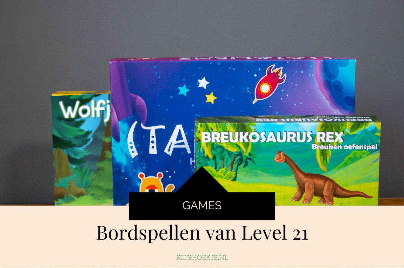 Educative Bordspellen van Level 21 - Kidshoekje.nl