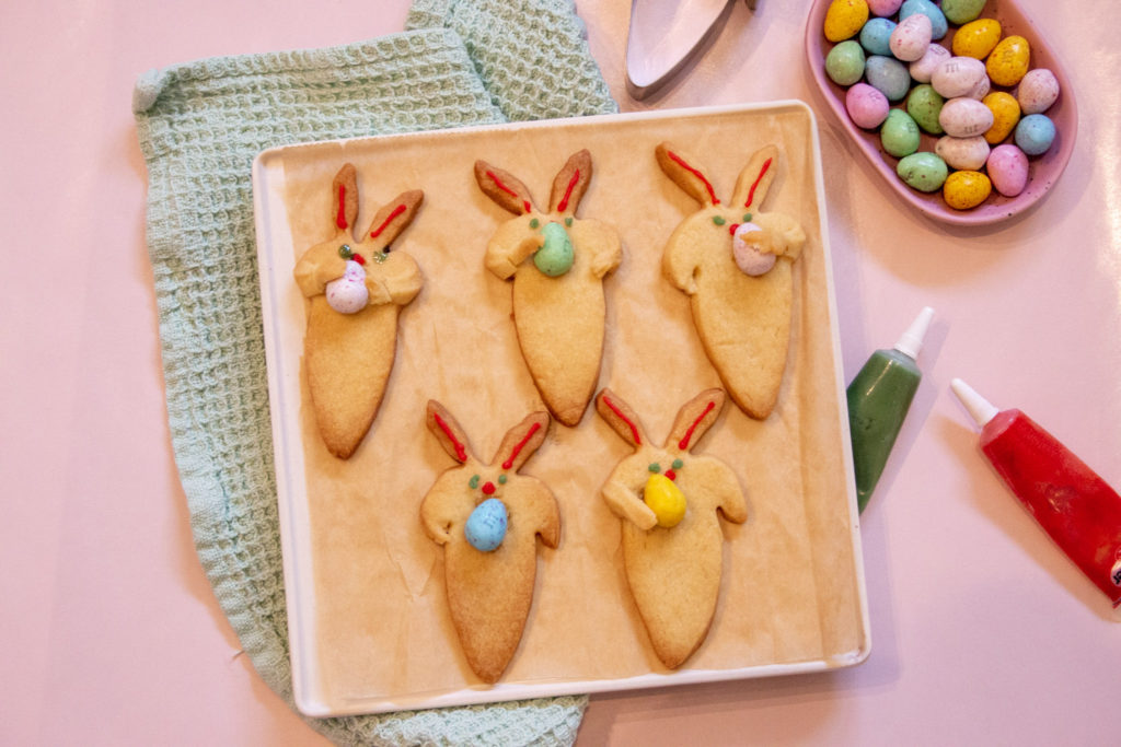 Konijnen Paaseieren Koekjes - KIdshoekje.nl