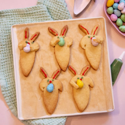 Konijnen Paaseieren Koekjes - KIdshoekje.nl