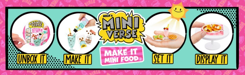 Mini Verse Make it Mini Food - Stap voor Stap