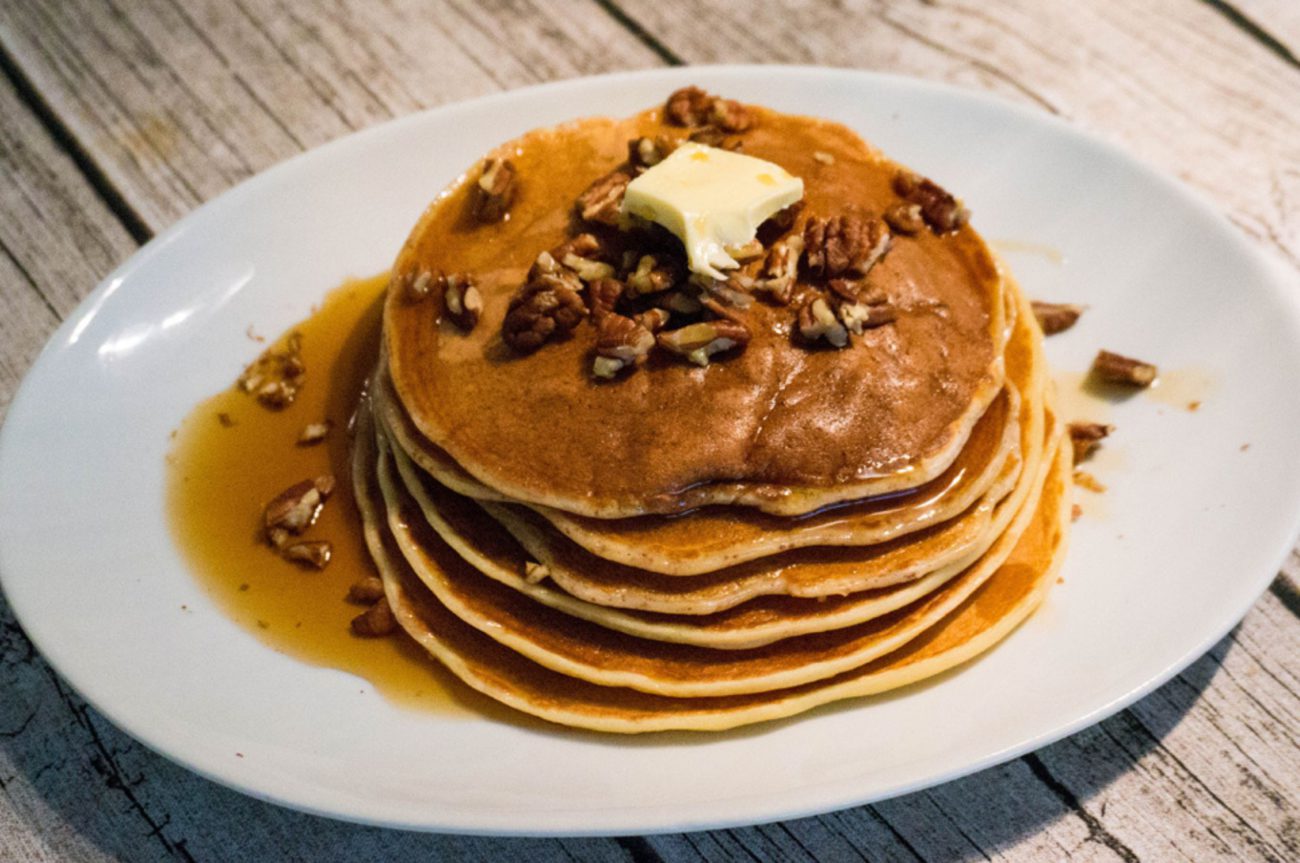 Pecannoten Pancakes