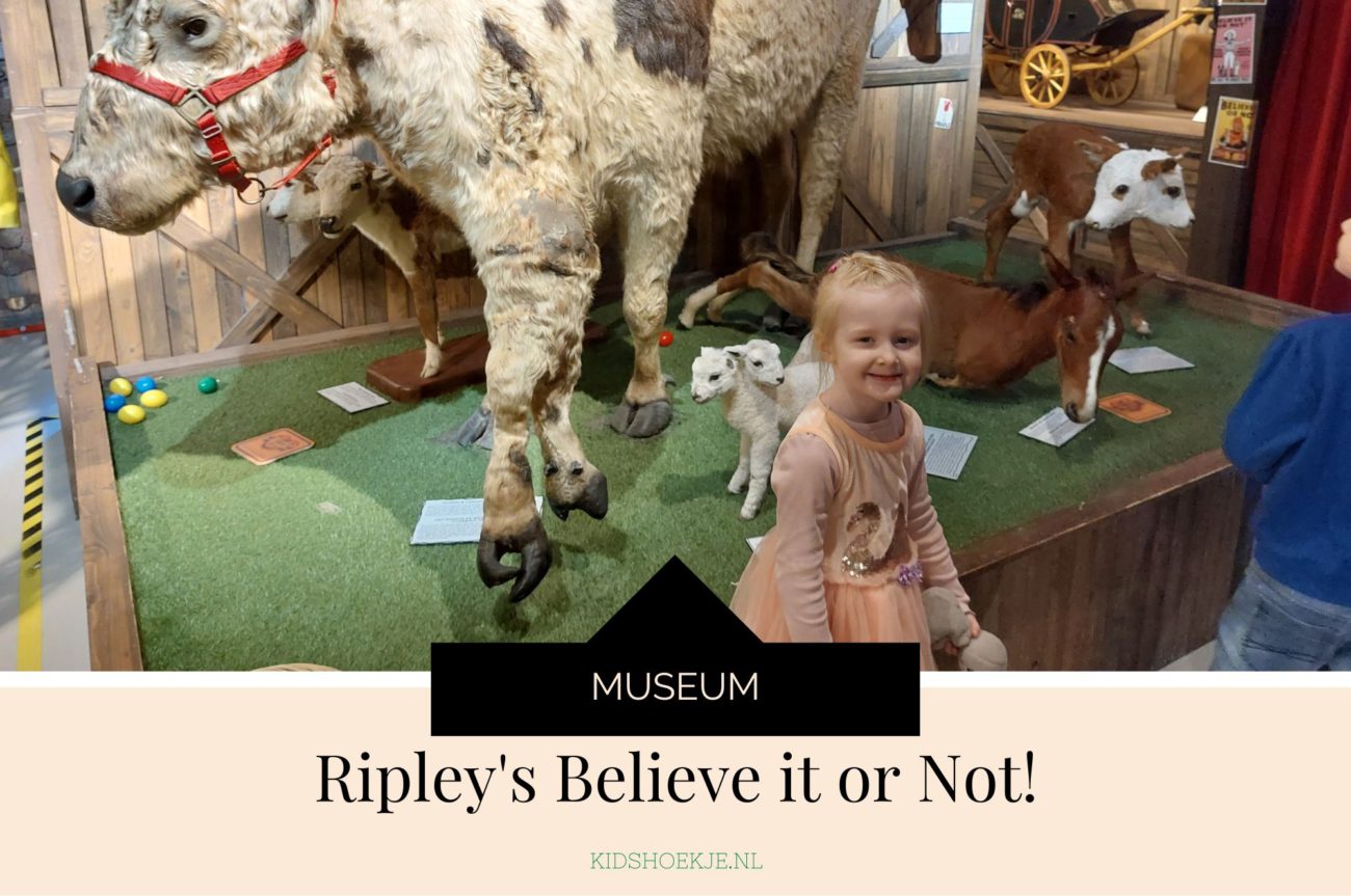 Ripleys Believe it or not - kidshoekje.nl