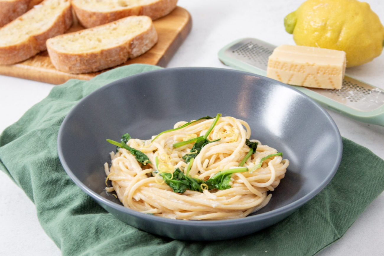 Citroen Ricotta Spaghetti