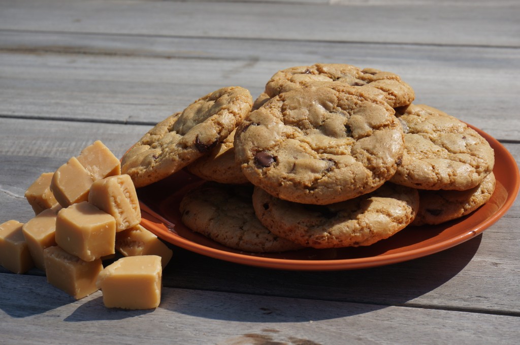 Karamel Chocolate Chip Koekjes