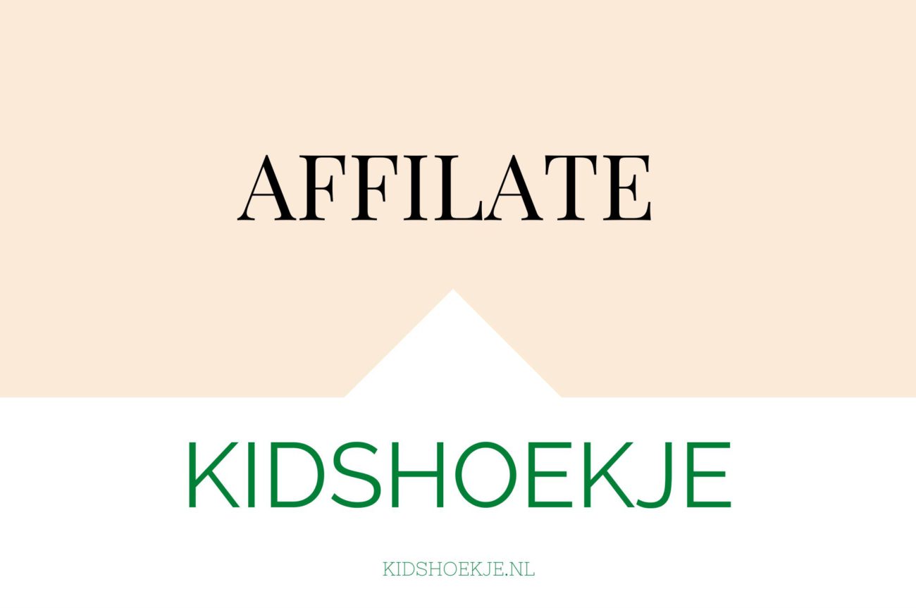 Affiliate Link - Kidshoekje.nl