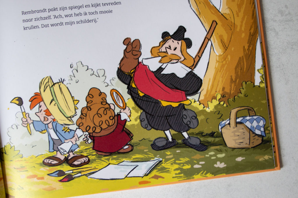 Boek Vincent en Rembrandt Pas op Kapitein, Kidshoekje.nl