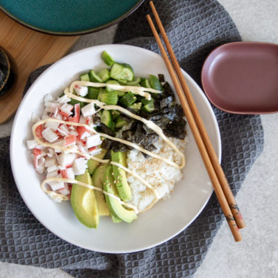 California Sushi Bowl - Kidshoekje.nl