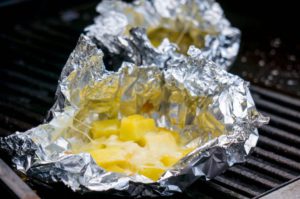 Mozzarella Courgette BBQ Pakketje - Kidshoekje.nl