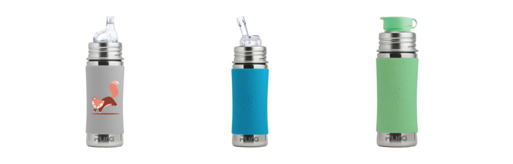 Pura Drinkflessen Kleine Giraf - Kidshoekje.nl