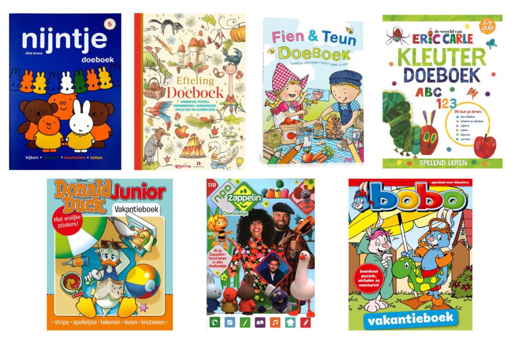 Vakantieboek voor Kleuters - Kidshoekje.nl