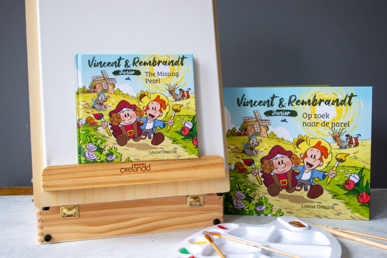 Vincent en Rembrandt op zoek naar de Parel - Kidshoekje.nl