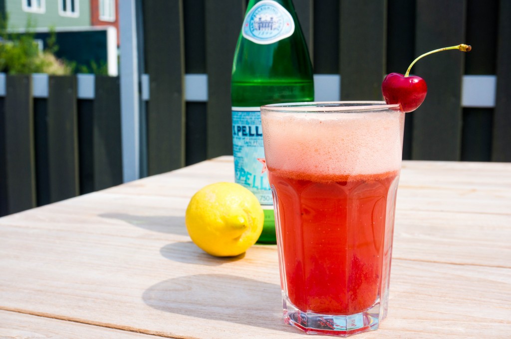 Bruisende Kersen Limonade