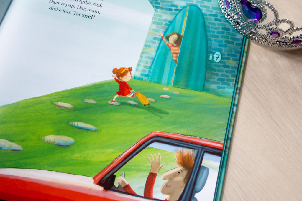 Prentenboek Hiear is maar plaats voor een prinses - Kidshoekje.nl