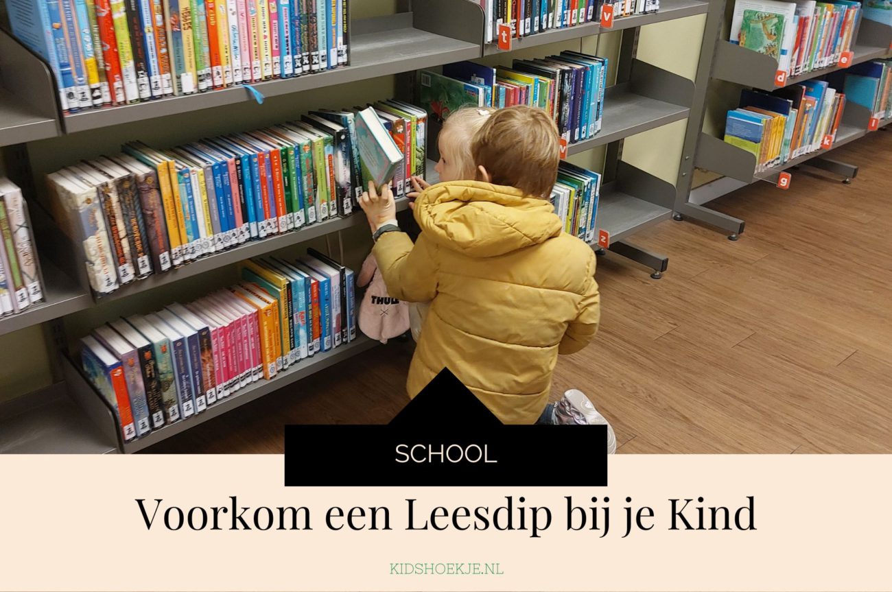 Voorkom een Leesdip bij jouw kind tijdens de Vakantie- Kidshoekje.nl