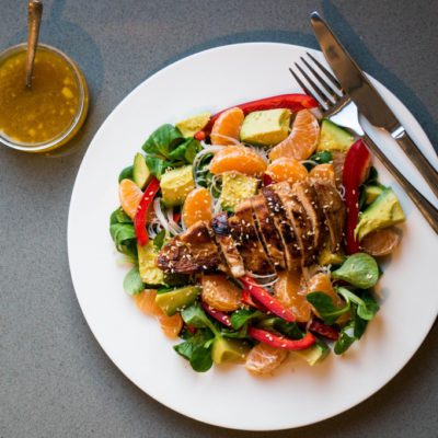 Mandarijn Kip Salade - Kidshoekje.nl