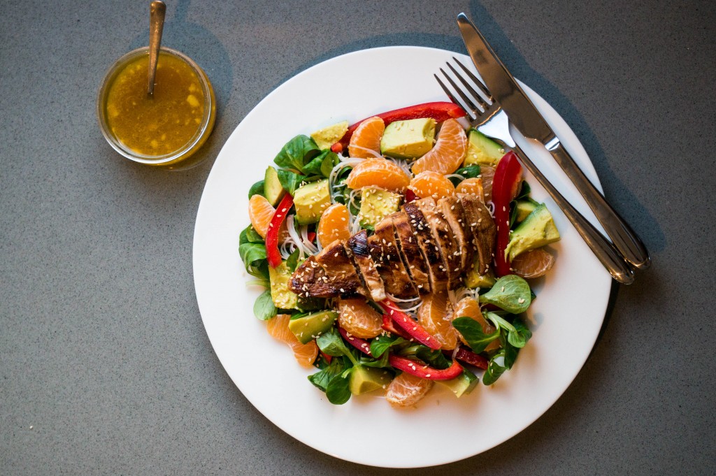 Mandarijn Kip Salade