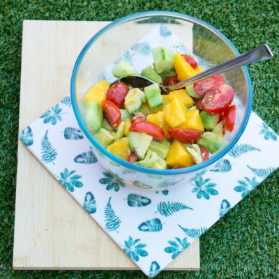 Mango Avocado Salade - Kidshoekje.nl