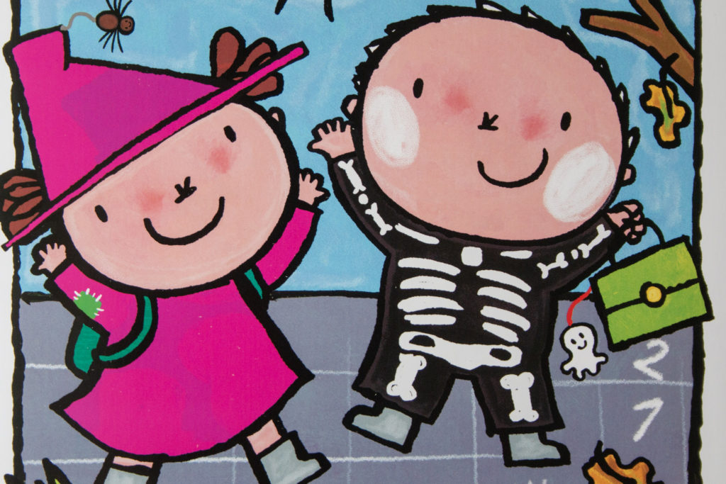 Prentenboek Kaatje viert Halloween - Kidshoekje.nl