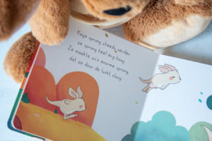 Prentenboek OEI Kayas Grote Sprong - Kidshoekje.nl