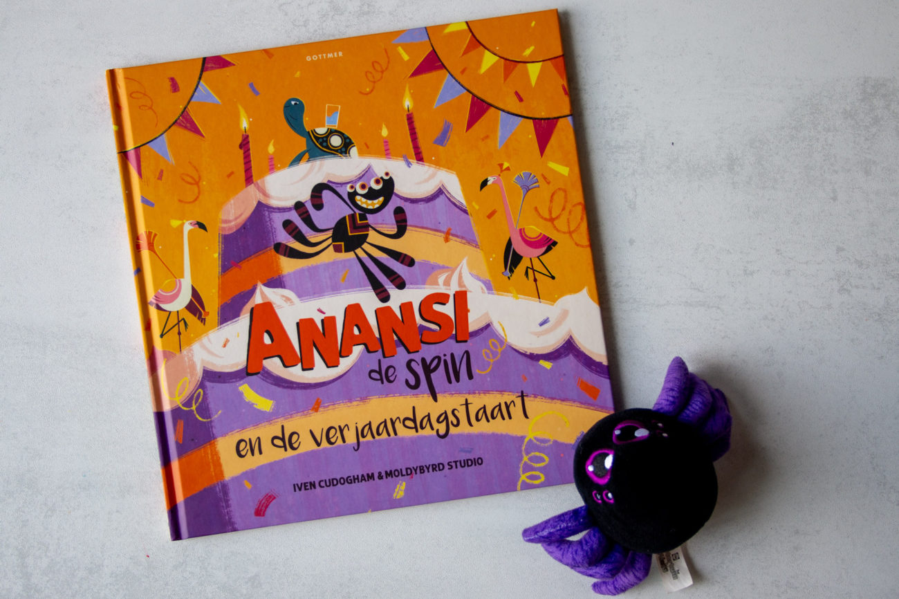 Anansi de spin en de verjaardagstaart - Kidshoekje.nl