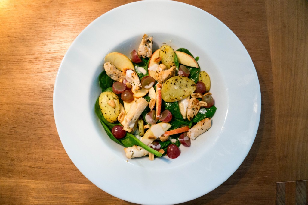 Frisse Aardappel Kip Salade