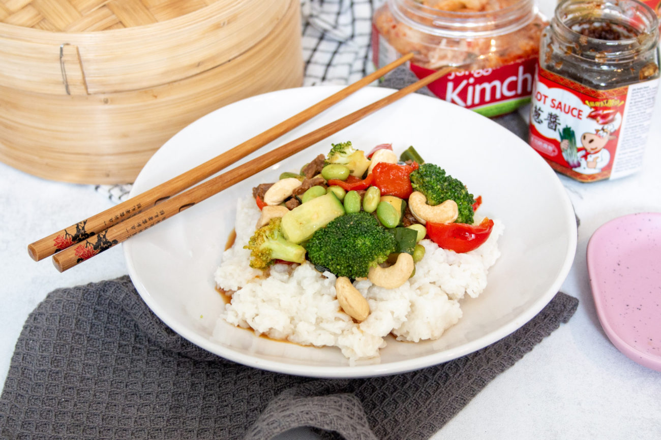 Groene Teriyaki Roerbak
