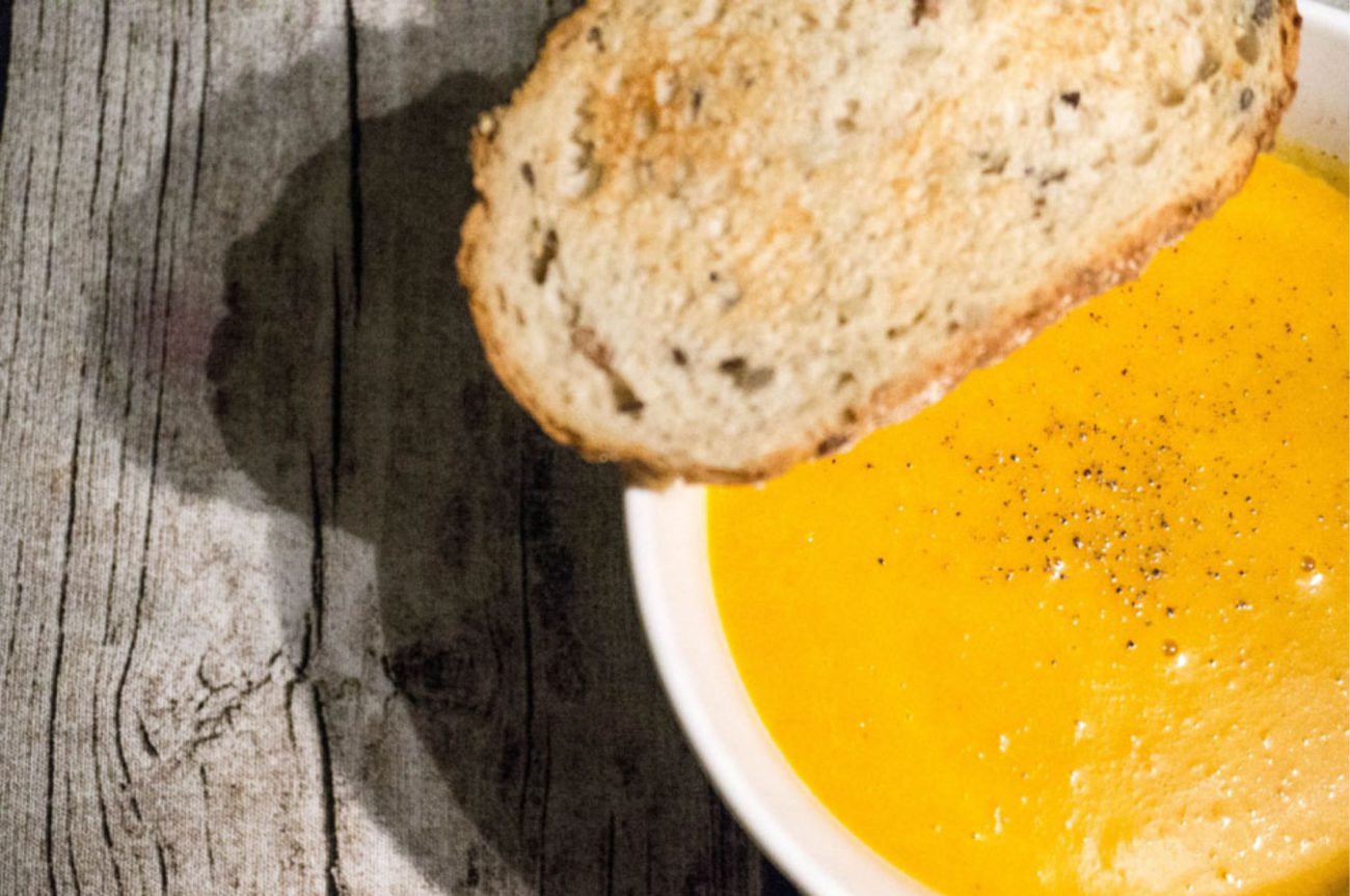 Pompoen Curry Soep