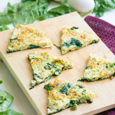 Spinazie Courgette Fritatta - Kidshoekje.nl