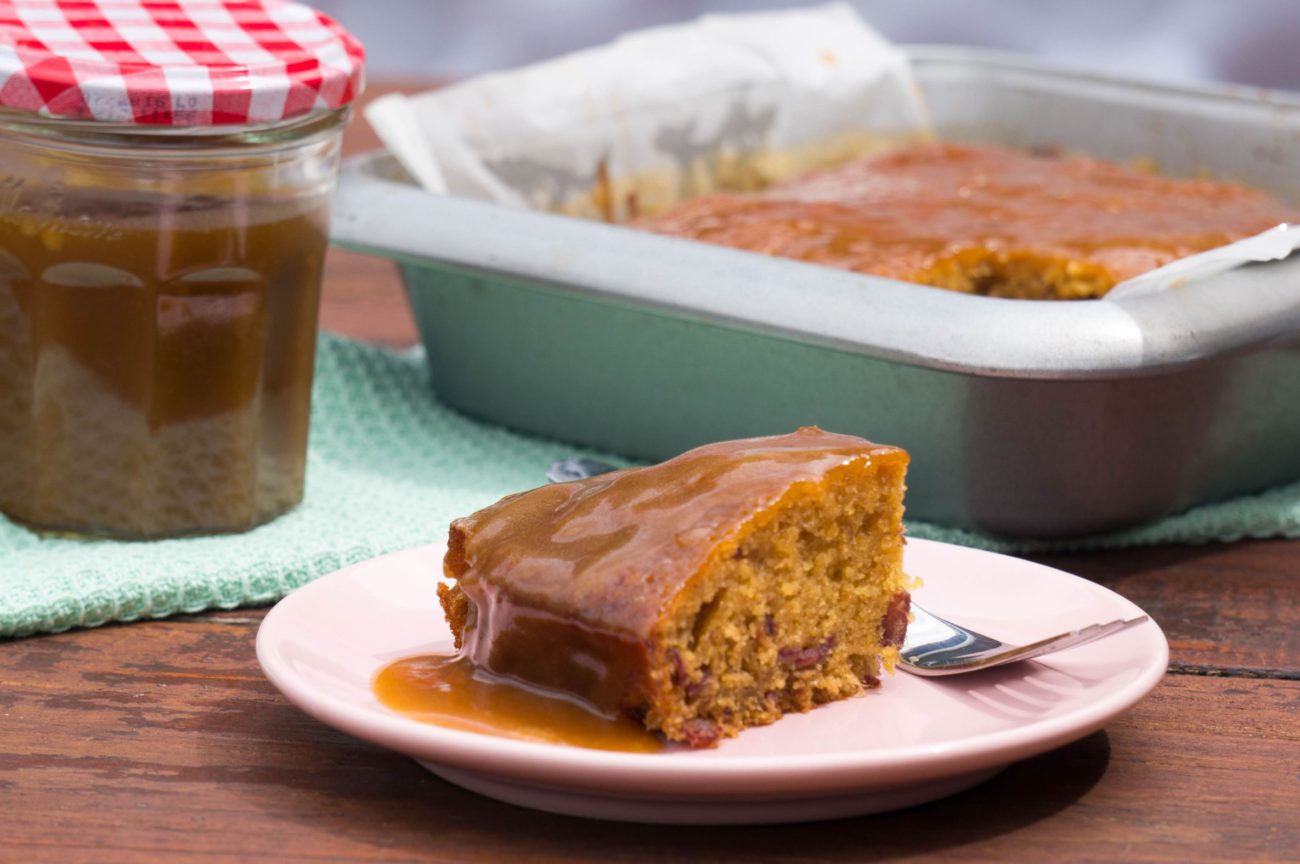 Sticky Toffee Pudding (+ Karamelsaus)