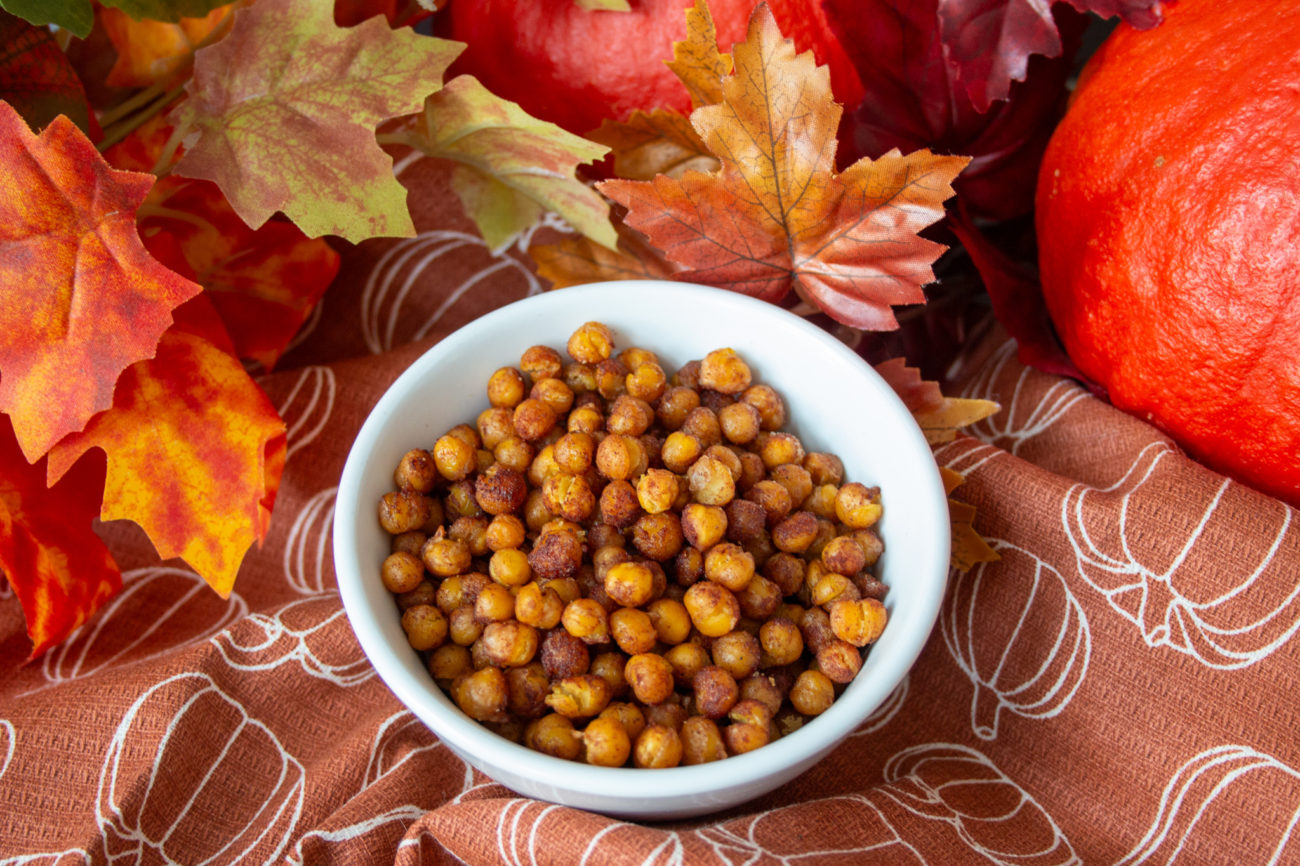 Pumpkin Spice Kikkererwten