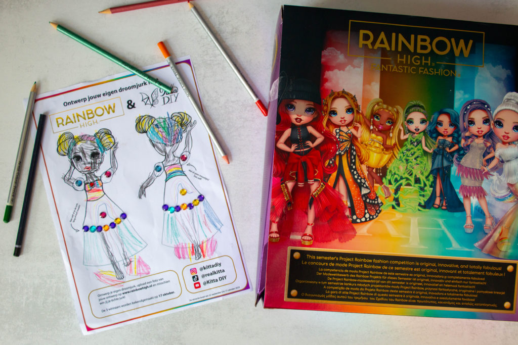 Wedstrijd Rainbow High Fantastic Fashion Poppen - Kidshoekje.nl