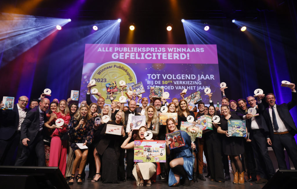 Gouden Publieksprijs Speelgoed van het Jaar 2023 (Afb Media Tornado)