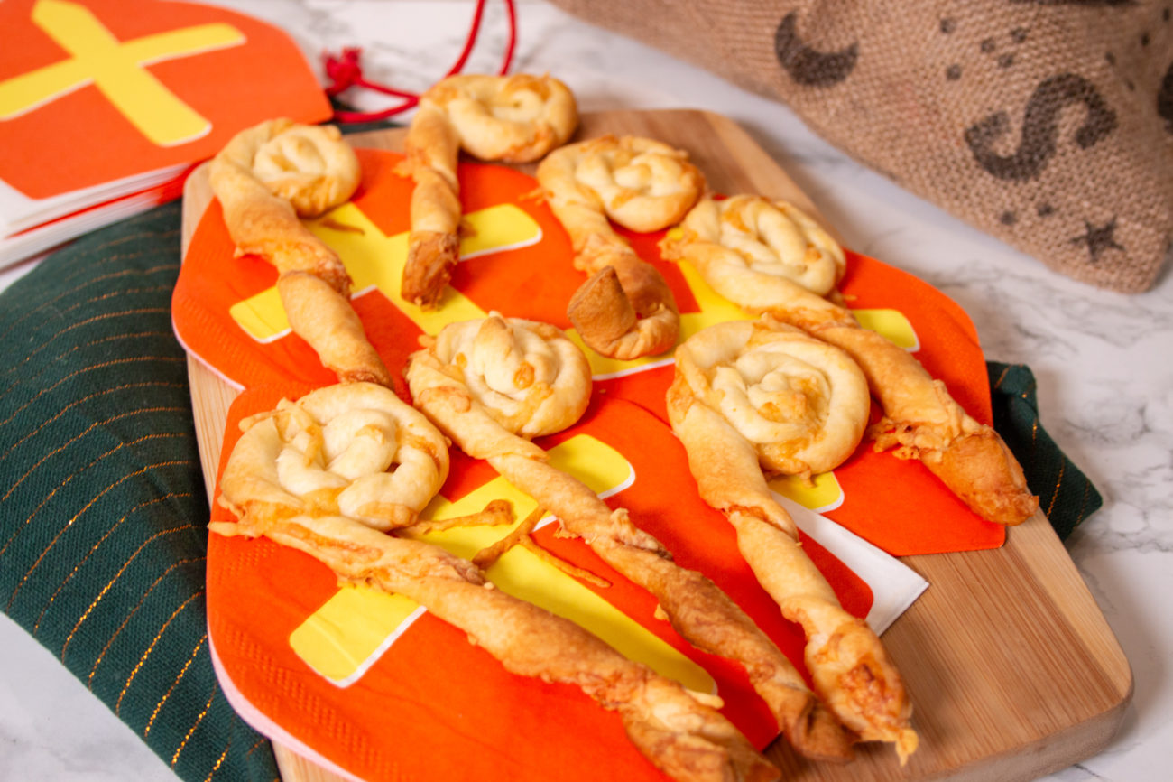 Kaasstengel Staf van Sinterklaas