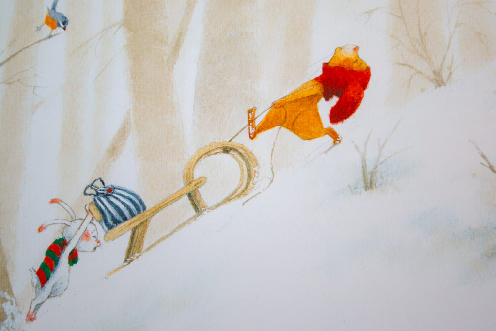 Prentenboek Paultje in de Sneeuw - Kidshoekje.nl