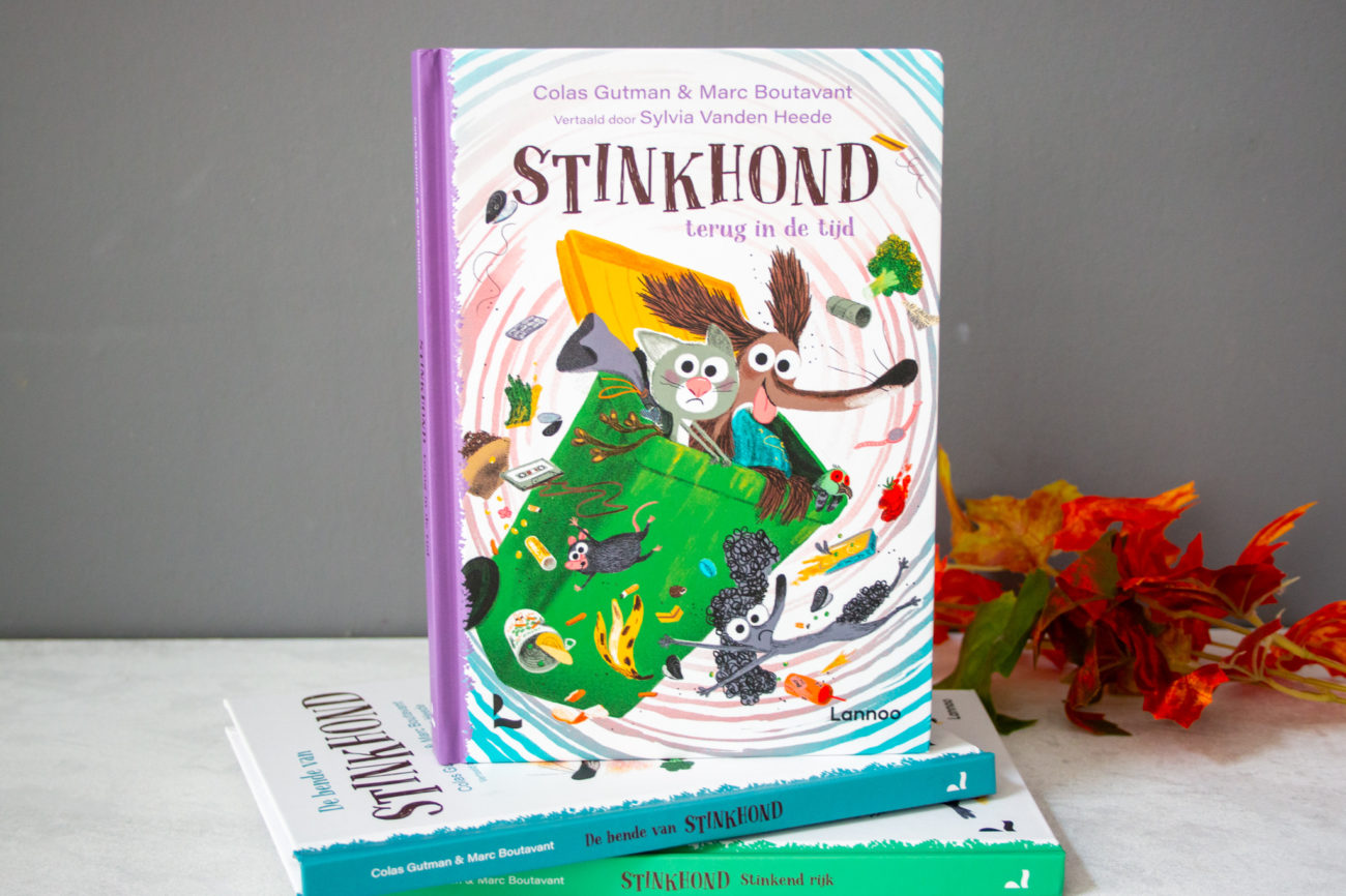 Stinkhond Terug in de Tijd - Kidshoekje.nl
