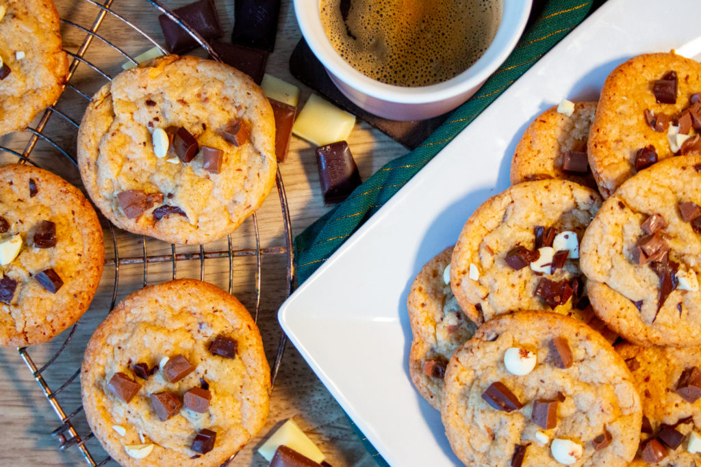 Triple Chocolate Chip Koekjes - Kidshoekje.nl