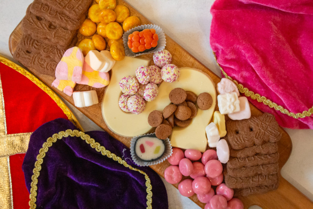 Zoete Intocht Sinterklaas Borrelplank - Kidshoekje.nl