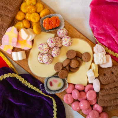 Zoete Intocht Sinterklaas Borrelplank - Kidshoekje.nl