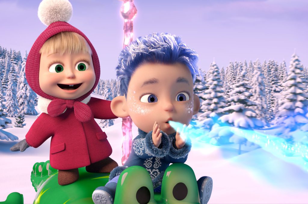 Film Masha en de Beer Winterpret en Meer Winactie- Kidshoekje.nl