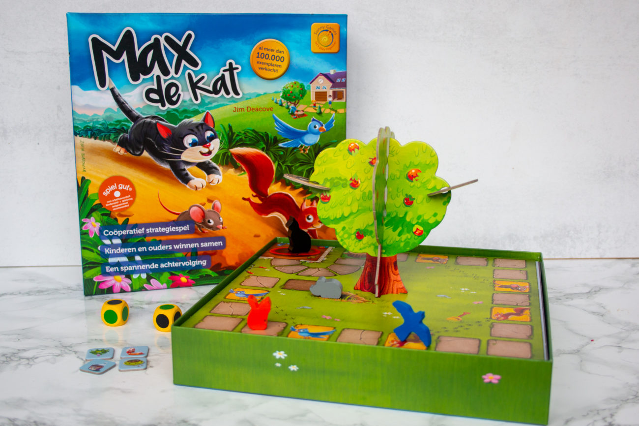 Max de Kat Bordspel - Kidshoekje.nl