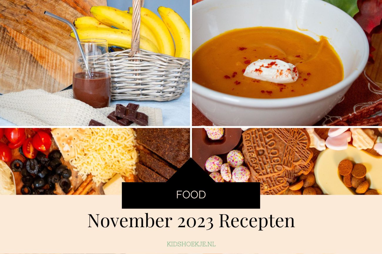 November 2023 Recepten - Kidshoekje.nl