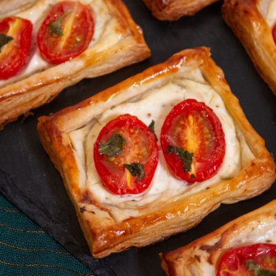 Tomaten bladerdeegTaartjes - Kidshoekje.nl