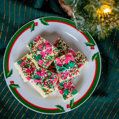 Witte Chocolade Kerst Fudge - Kidshoekje.nl