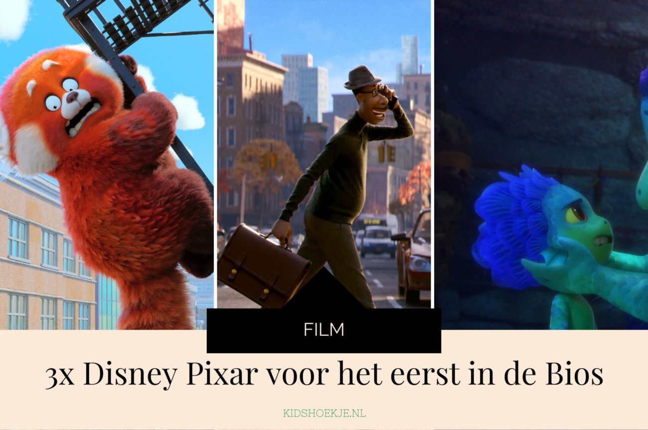Disney Pixar Turning Red, Luca en Soul in Nederlandse bioscopen - Kidshoekje.nl