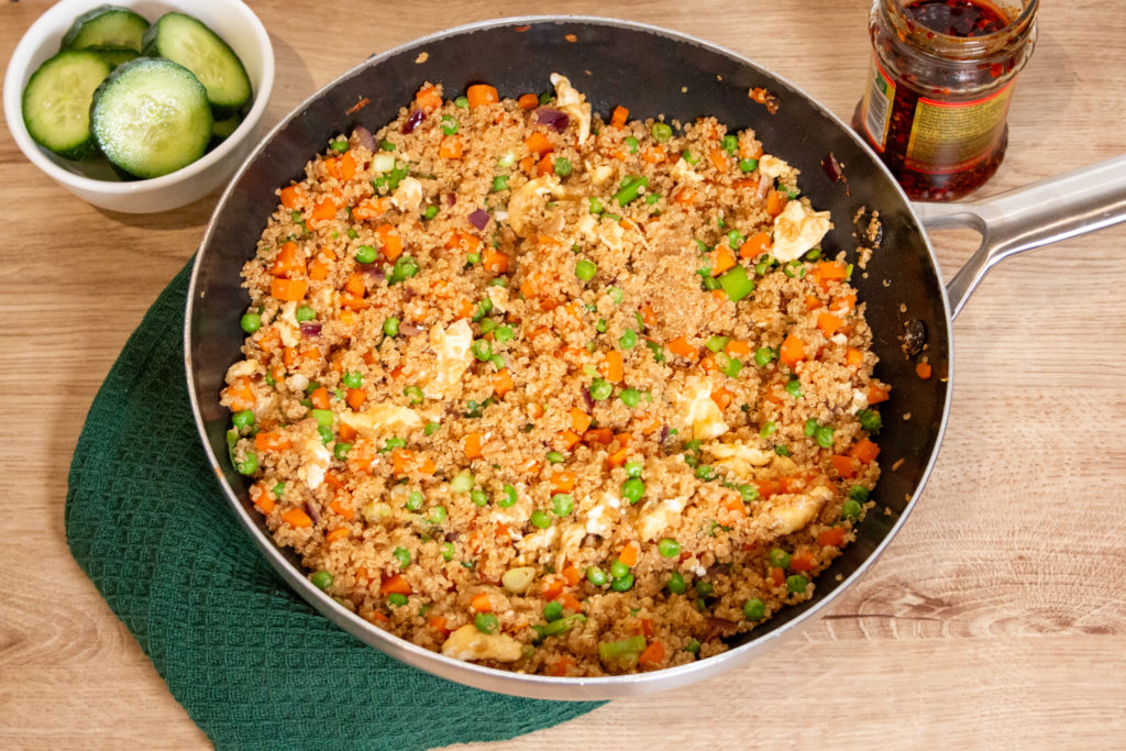 Gebakken Quinoa Rijst - Kidshoekje.nl