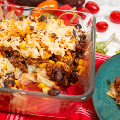 Mexicaanse Ovenschotel met vega gehakt - Kidshoekje.nl